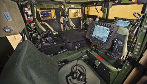 New Options Displayed For Humvee Cockpit